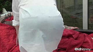 mature milf lacey starr teaches wild art lesson to luke hotrod