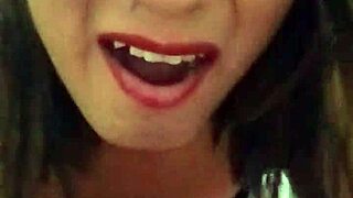 Chica trans moaning in pleasure 😍