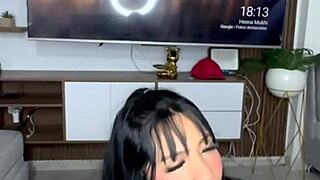 Beautiful Latina Plays With Dildos