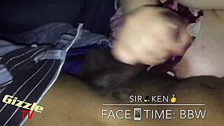 White bbw sloppy blowjob?