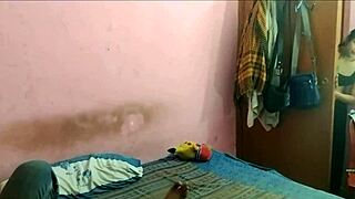 Indian man fucks maid at home