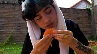 Lara's Picnic Full Vomit Barf Fetish Movie