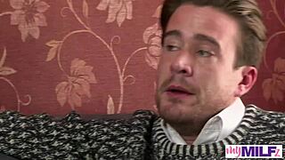 Can you make me squirt, bratty MILF Carly Rae Summers, in this intense scene with big cocks and squirting?