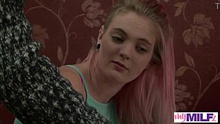 Can you make me squirt, bratty MILF Carly Rae Summers, in this intense scene with big cocks and squirting?