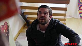 Sweet Spanish Milf Confronted By Boy Of The House