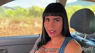 hopping in his car for public sex with my big ass