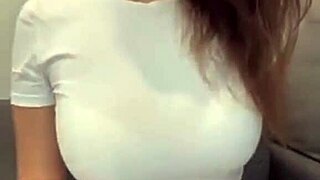 Mature Woman In Short Skirt Reveals Her Bra During Intimate Massage Session