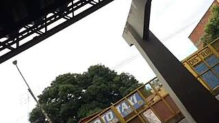 gostosa no onibus showing big ass candidly