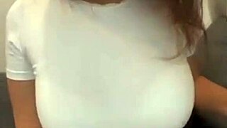 Mature Woman In Short Skirt Reveals Her Bra During Intimate Massage Session