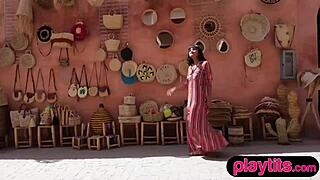 Big ass Asian MILF displays juicy boobs and hairy pussy