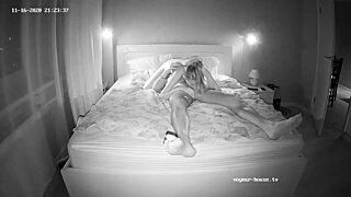 skinny ass babe in night vision 69 and cowgirl position