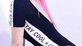 Novinha dando seu c� virgem