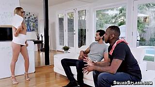 two black cocks and karla kush banging