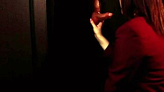 hey, is that student sucking cock at the gloryhole?