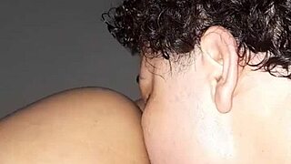 Real sex with girlfriend at her friend's house!