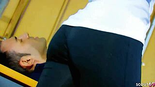 carnival threesome with funny story and horny teen angelica