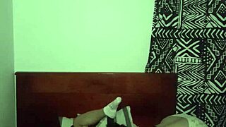 Real sex with girlfriend at her friend's house!