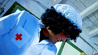 carnival threesome with funny story and horny teen angelica