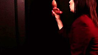 hey, is that student sucking cock at the gloryhole?