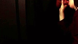 hey, is that student sucking cock at the gloryhole?