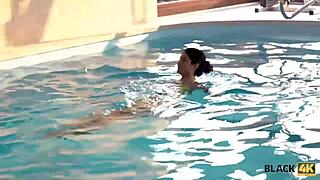i felt so playful during that swimming lesson leading to wild interracial sex