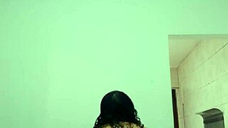 Hot latina dancing funk while fucking passionately and showing her big tits to the camera