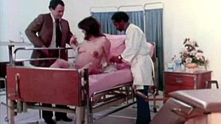 Passionate Vintage London Interracial Pregnant Threesome