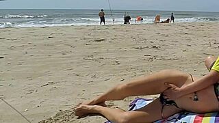 Stranger milf makes me cum in public