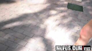 public pick ups - pilates instructor fucks in alley starring levi cash and jennifer jacobs