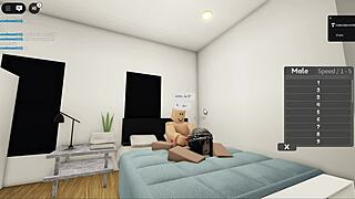 Una Coppia Che Scopa Su Roblox