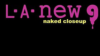 red haired model shows her sexy body 😊