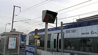 i flash and seduce him at the station, then take him home rough