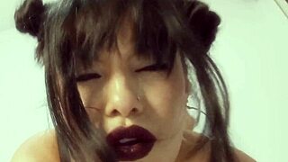 Colombian craves intense anal pounding in red