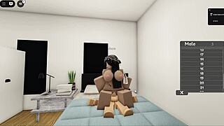 Una Coppia Che Scopa Su Roblox