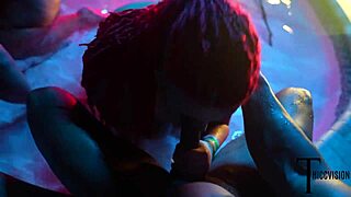 Intense BBW Blowbang With Deepthroat And Face Fucking Action