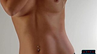 i am russian beauty nicole winter doing solo striptease for playboy, oops