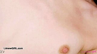 red haired model shows her sexy body 😊