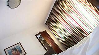 Blonde milf gets fucked hard in motel room