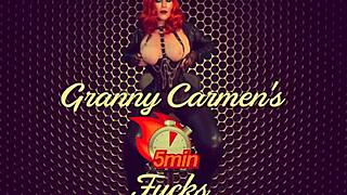 Mature nurse cosplay gets fucked to exhaustion!