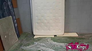 Busty spanish teen alma lopez seduces a worker that came to renovate her room