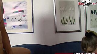 german couple says, let's have a threesome with that old housewife tonight