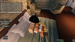 Roblox Slut Sucks And Fuck A Big Dick