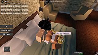 Roblox Slut Sucks And Fuck A Big Dick