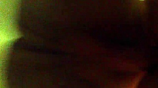 Bareback doggystyle quickie in the living room.