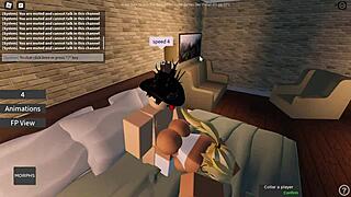 Roblox Slut Sucks And Fuck A Big Dick