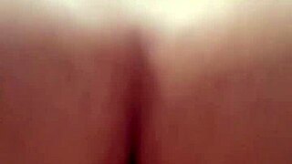 Young skinny girl with big ass teases old man and sits on his cock