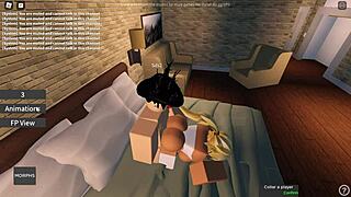 Roblox Slut Sucks And Fuck A Big Dick