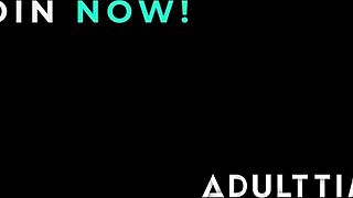 Big Titty Baddie August Skye Gives Wild Sloppy Blowjob To Big Dick Fuck Buddy