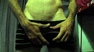 maduro jerks big cock and cums