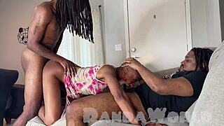 Mmf Bbc Threesome Spit Roast Double